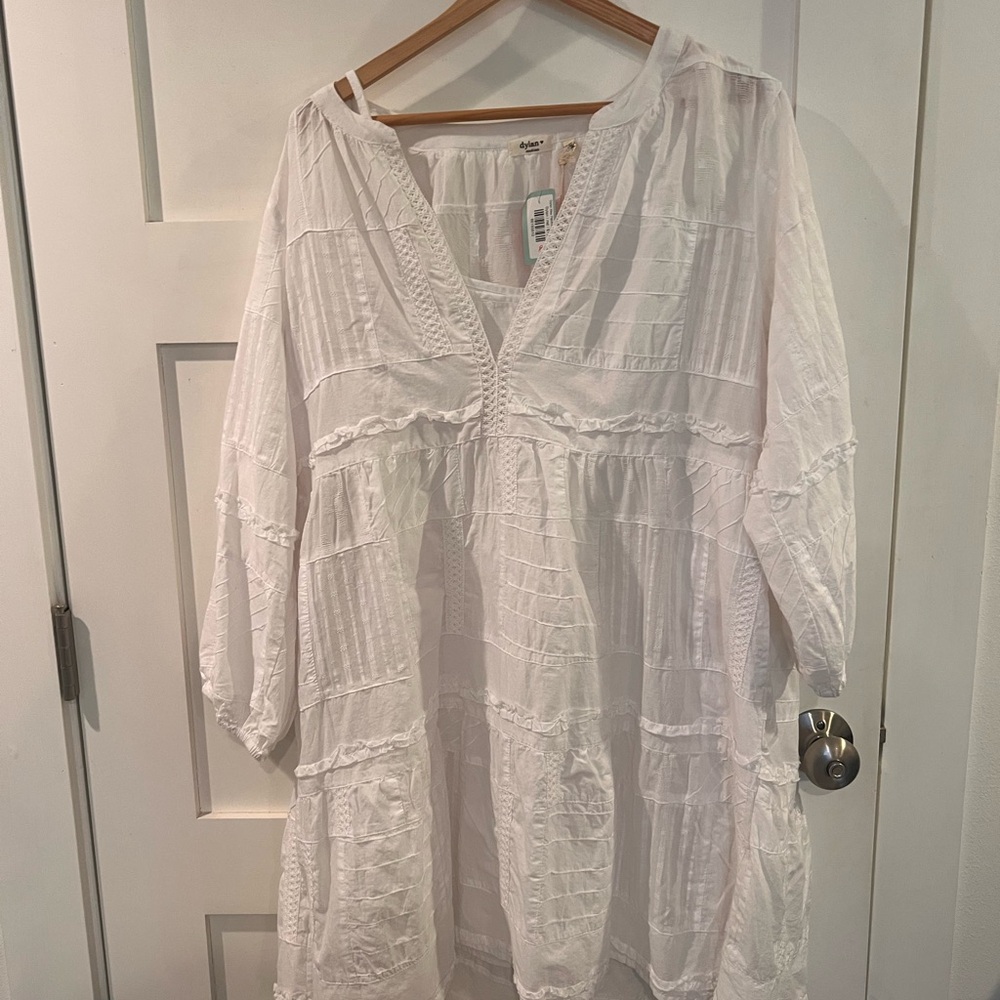 Dylan Ivory Tunic Top